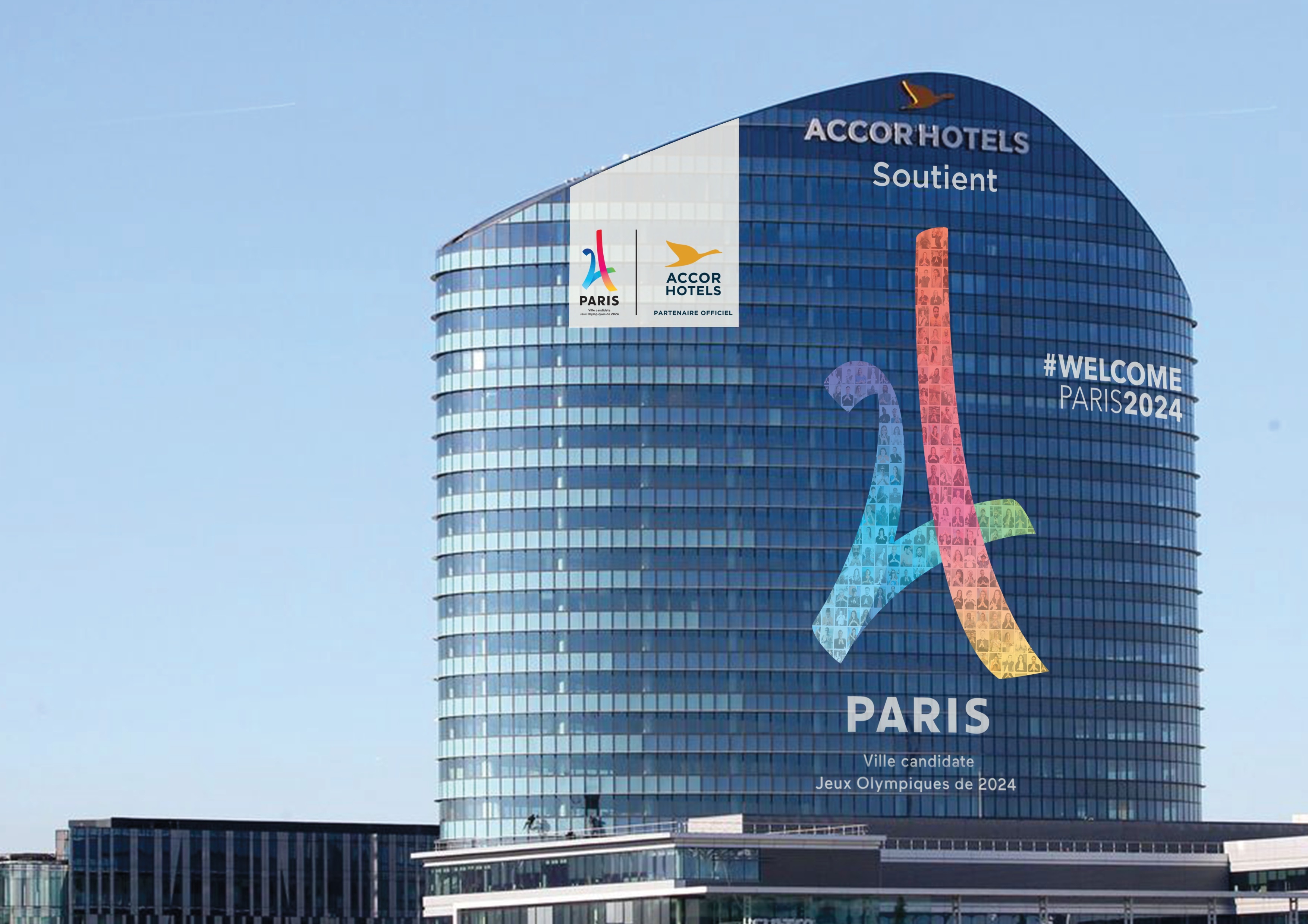 Accorhotels soutien la candidature de Paris 2024 Press Club