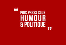 09/12/2025 – SOIREE DE REMISE DES PRIX PRESS CLUB, HUMOUR ET POLITIQUE prix humour et politique
