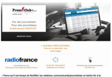 LE PRESS CLUB LANCE AGENDA-JOURNALISTES.COM