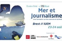 4e EDITION DE L’ECOLE D’ETE MER ET JOURNALISME