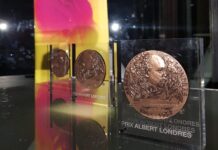 NICOLAS LEGENDRE RECOIT LE PRIX ALBERT LONDRES