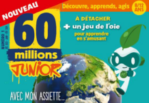 LANCEMENT DU MAGAZINE “60 MILLIONS JUNIOR”