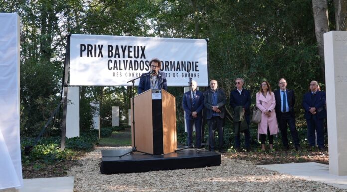 MEMORIAL DES REPORTERS A BAYEUX : RSF REND HOMMAGE AUX JOURNALISTES TUES
